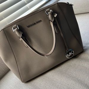 Michael Kors Gray Tote Bag